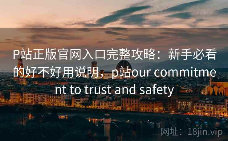 P站正版官网入口完整攻略：新手必看的好不好用说明，p站our commitment to trust and safety