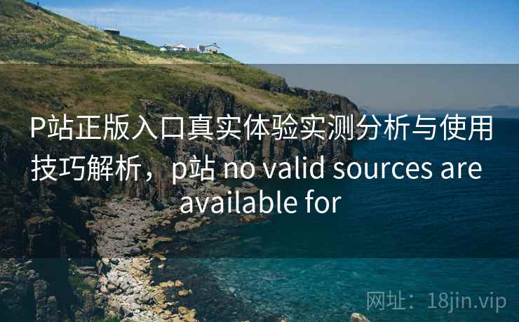 P站正版入口真实体验实测分析与使用技巧解析,p站 no valid sources are available for P站正版入口真实体验实测分析与使用技巧解析,p站 no valid sources are available for
