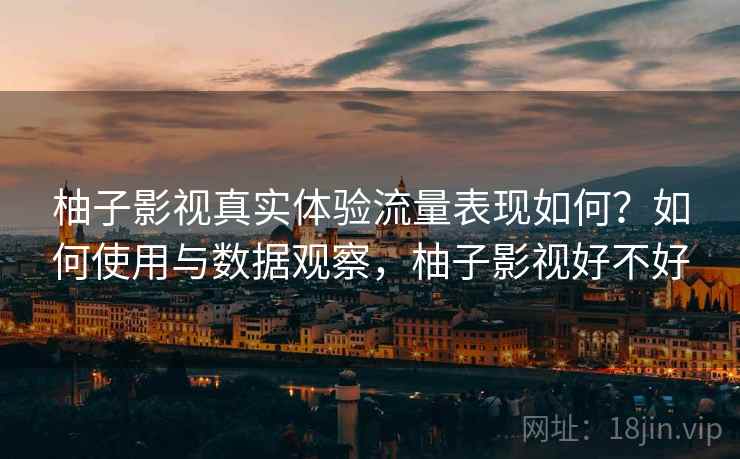 柚子影视真实体验流量表现如何？如何使用与数据观察，柚子影视好不好