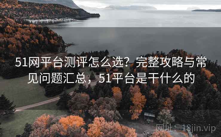 51网平台测评怎么选?完整攻略与常见问题汇总,51平台是干什么的 51网平台测评怎么选?完整攻略与常见问题汇总,51平台是干什么的