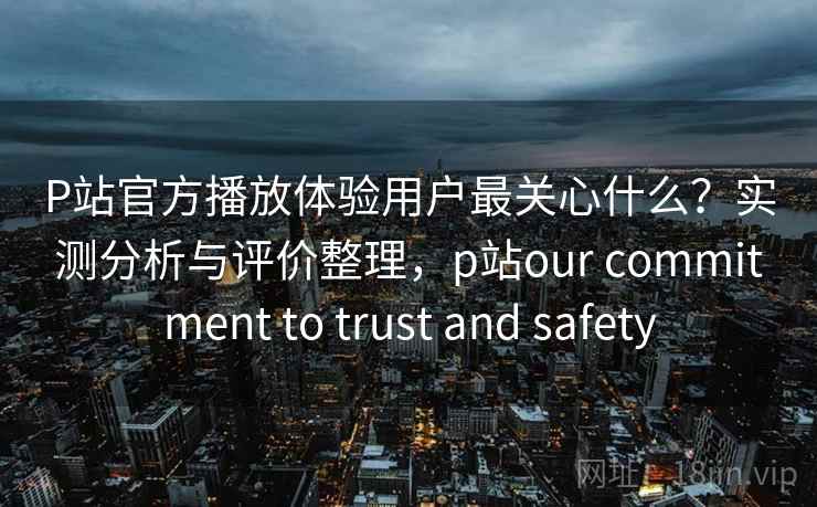 P站官方播放体验用户最关心什么？实测分析与评价整理，p站our commitment to trust and safety
