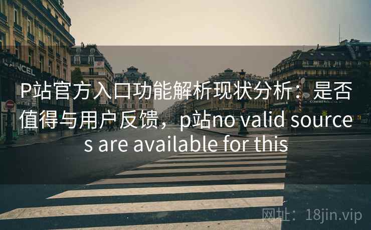 P站官方入口功能解析现状分析：是否值得与用户反馈，p站no valid sources are available for this