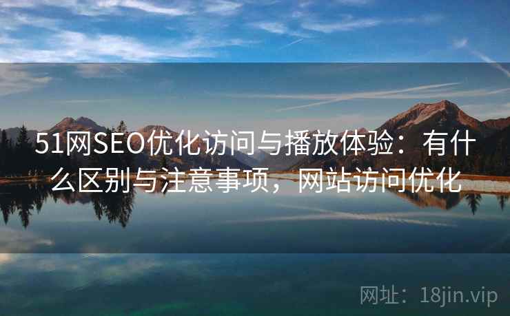 51网SEO优化访问与播放体验：有什么区别与注意事项，网站访问优化