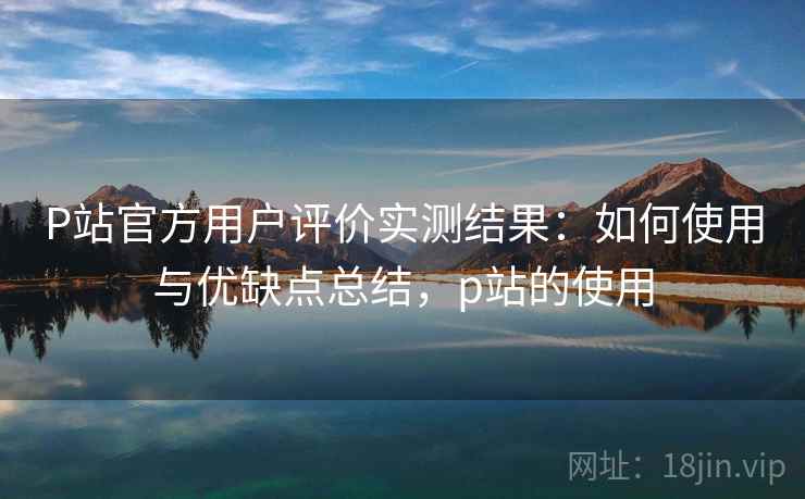 P站官方用户评价实测结果：如何使用与优缺点总结，p站的使用